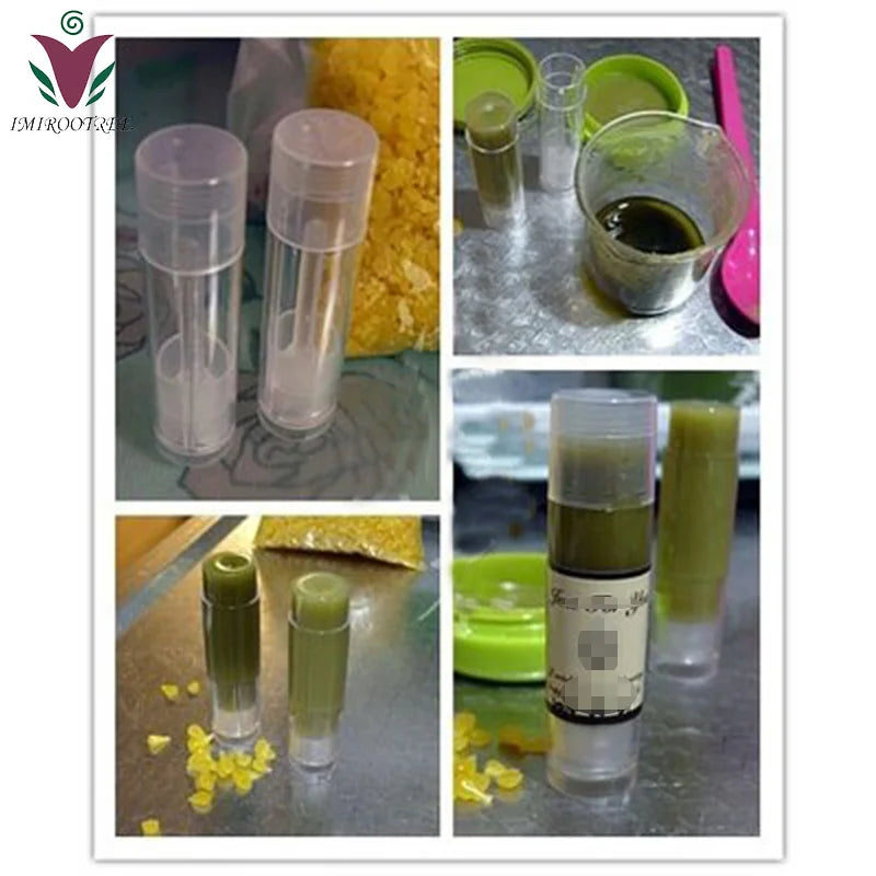 100Pcs Empty Lip Gloss Tubes 5ml 5g 6 Colors Cosmetic Containers Lipstick Jars Balm Tube Travel Bottles Makeup Tools DIY Tubes